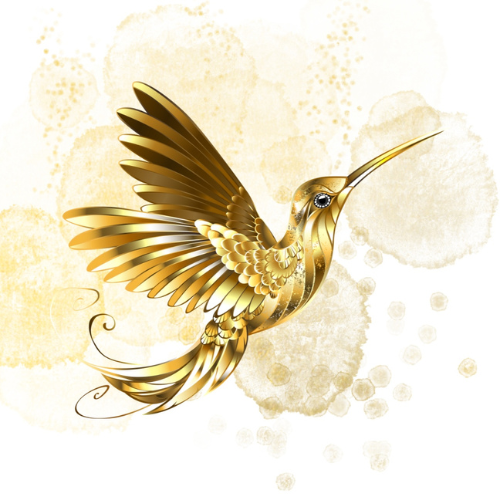 goldener Vogel (Human Design - Onlinekurs "lebe Dein Design" (Typ, Strategie und Autorität))